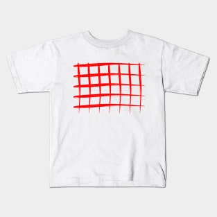 Red Stripes Kids T-Shirt